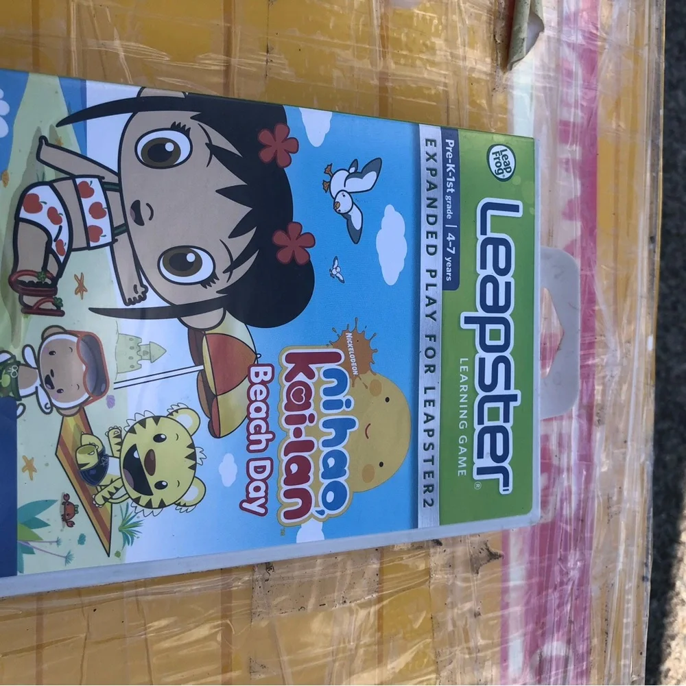 Leapster Learning Game Cartridges - Disney & More (Set of 4)